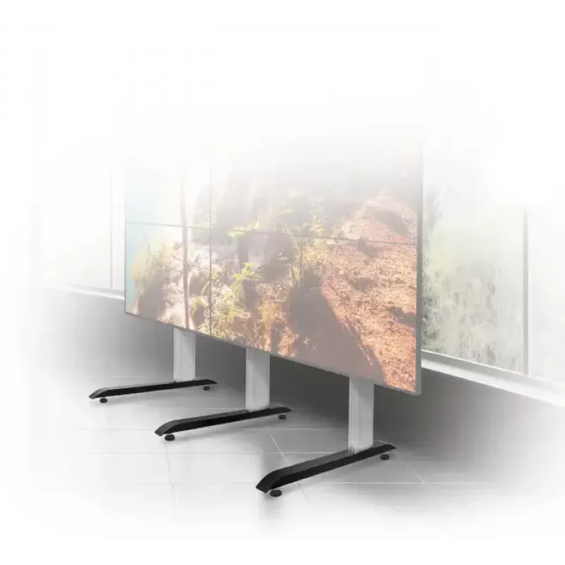 Vloerstandaard B-Tech BT8380 zwarte metalen basis 86 mm breedte 950 mm diepte