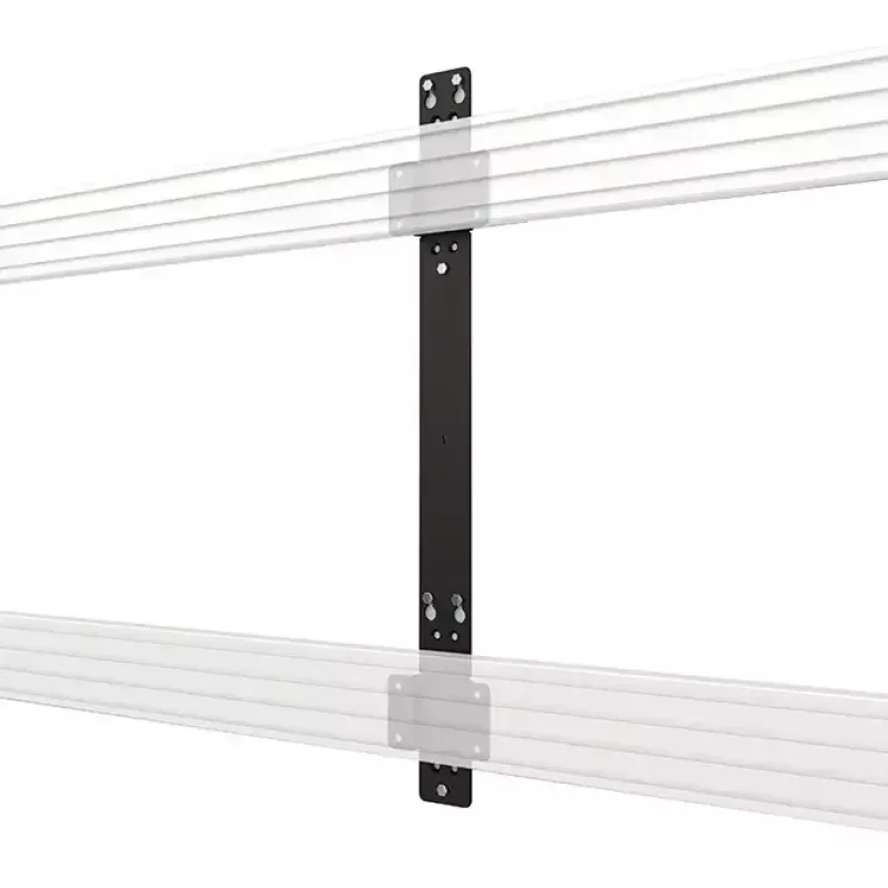 B-Tech SYSTEM X - dubbelrail-montagesteun voor BT8390 - 19 mm van de wand