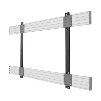 B-Tech SYSTEM X - dubbelrail-montagesteun voor BT8390 - 19 mm van de wand