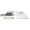 EXSYS 4-poorts USB 3.2 Gen 1 PCIe-kaart met self-power 3A Renesas
