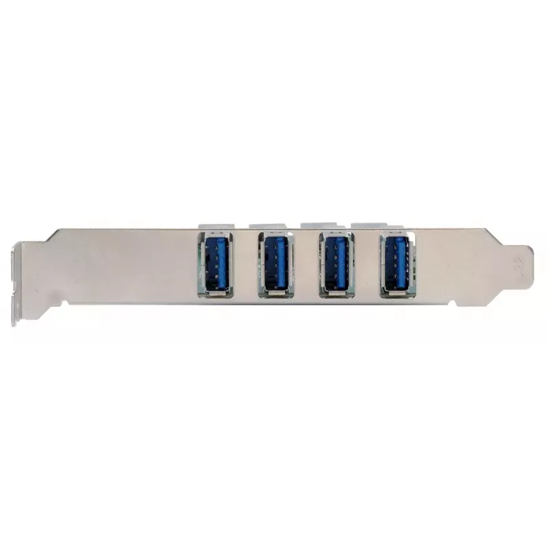 EXSYS 4-poorts USB 3.2 Gen 1 PCIe-kaart met self-power 3A Renesas