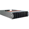 Serverbehuizing Inter-Tech 3U-3416 rack zwart