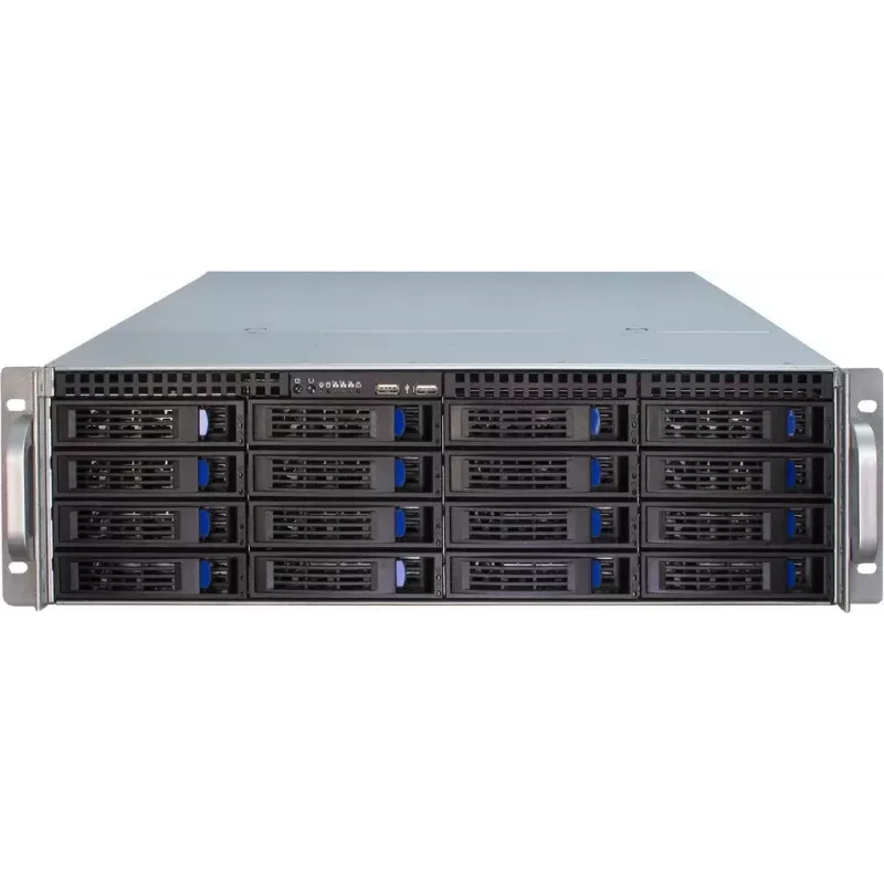 Serverbehuizing Inter-Tech 3U-3416 rack zwart