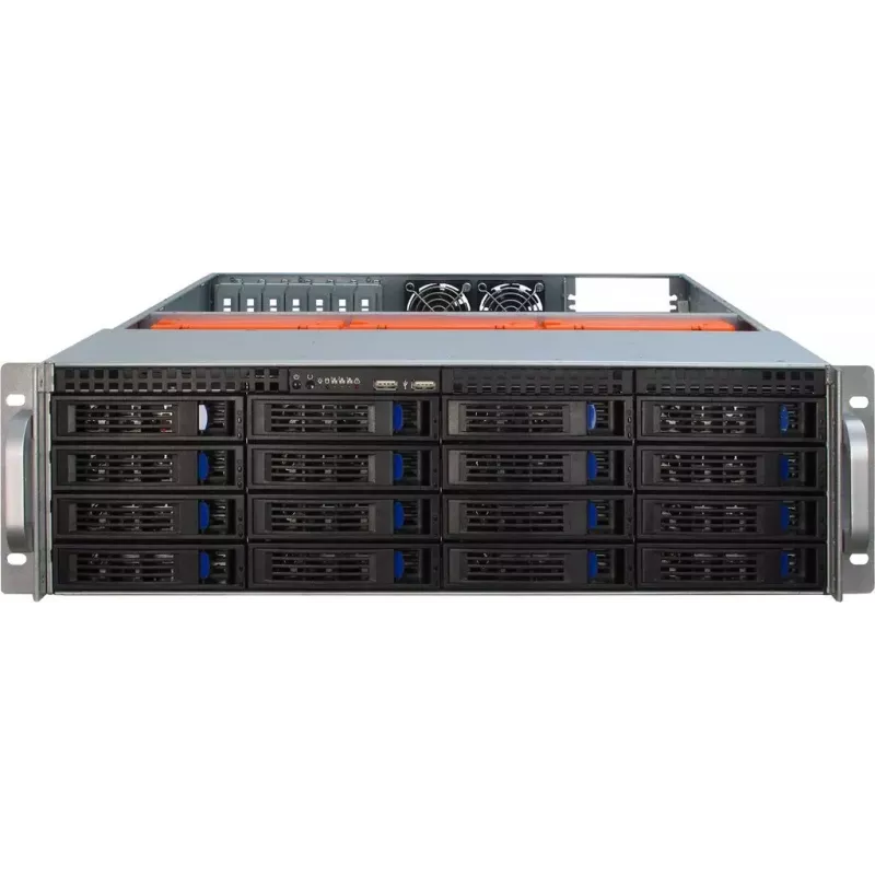 Serverbehuizing Inter-Tech 3U-3416 rack zwart