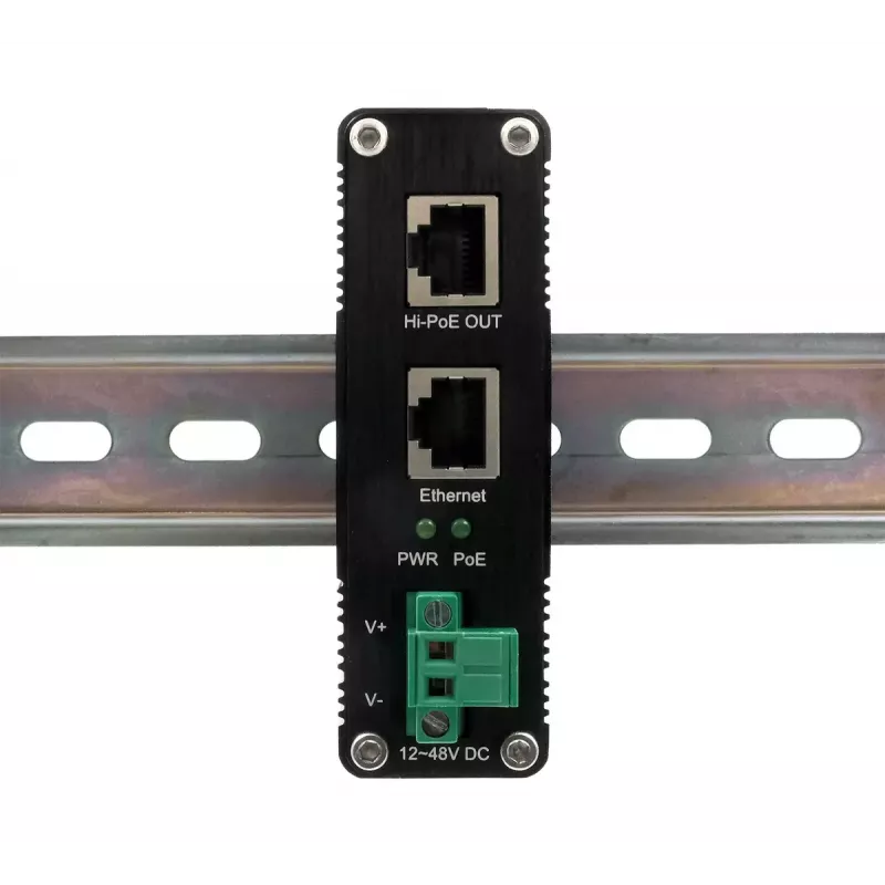 EXSYS PoE++ Gigabit-injector 60W -40 °C tot +80 °C