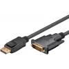 Goobay DisplayPort/DVI-D adapterkabel 1.2 verguld 1 m