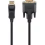 Goobay DisplayPort/DVI-D adapterkabel 1.2 verguld 1 m