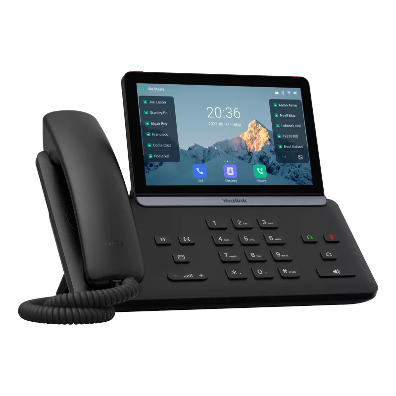 VoIP-telefoon Yealink SIP-T88W touchscreen HD-audio, model SIP-T88W