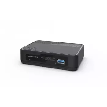 Printserver SEH printserver One Ethernet LAN zwart 10/100/1000 Mbit/s