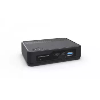 Printserver SEH printserver One Ethernet LAN zwart 10/100/1000 Mbit/s