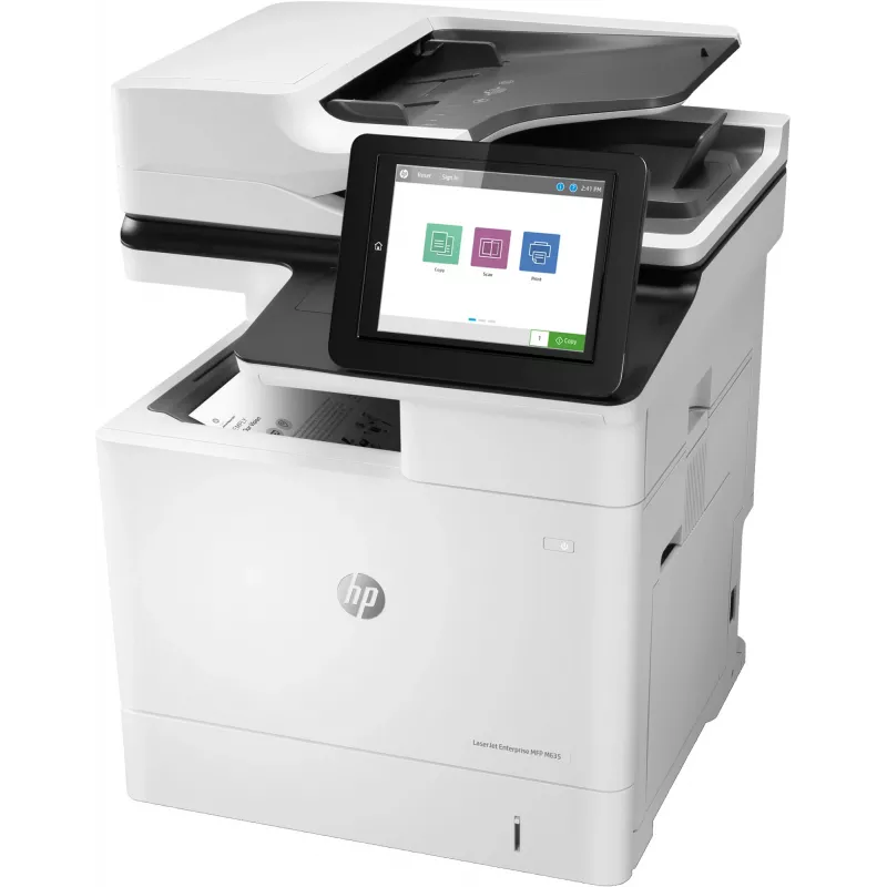 HP LaserJet Enterprise MFP M635h, laser, monodruk, 1200 x 1200 dpi, monokopie, A4, zwart, wit
