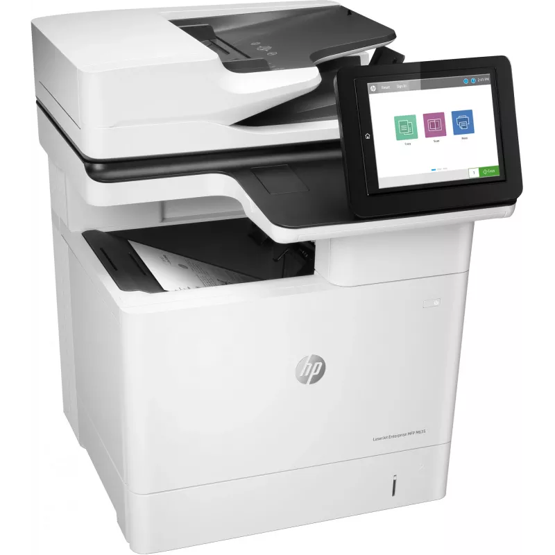 HP LaserJet Enterprise MFP M635h, laser, monodruk, 1200 x 1200 dpi, monokopie, A4, zwart, wit