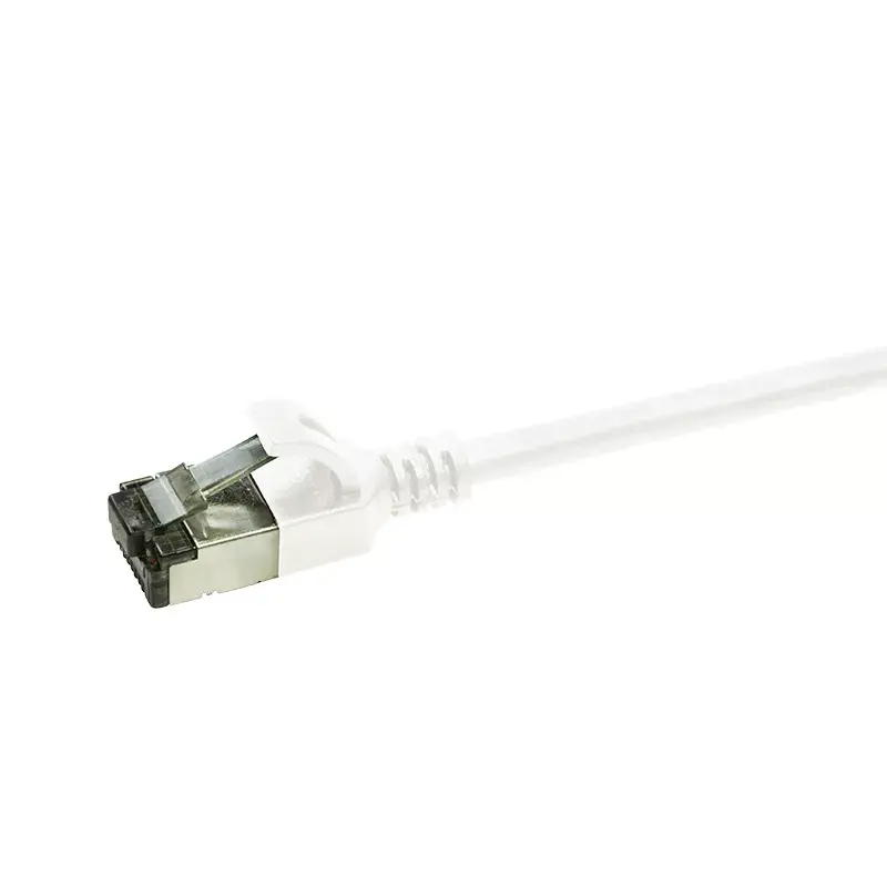 Netwerkkabel LogiLink CQ9011S RJ-45 Cat6a 0,3 m wit