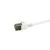 Netwerkkabel LogiLink CQ9011S RJ-45 Cat6a 0,3 m wit