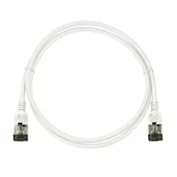 Netwerkkabel LogiLink Ultraflex SlimLine RJ-45 Cat6a 1 m wit