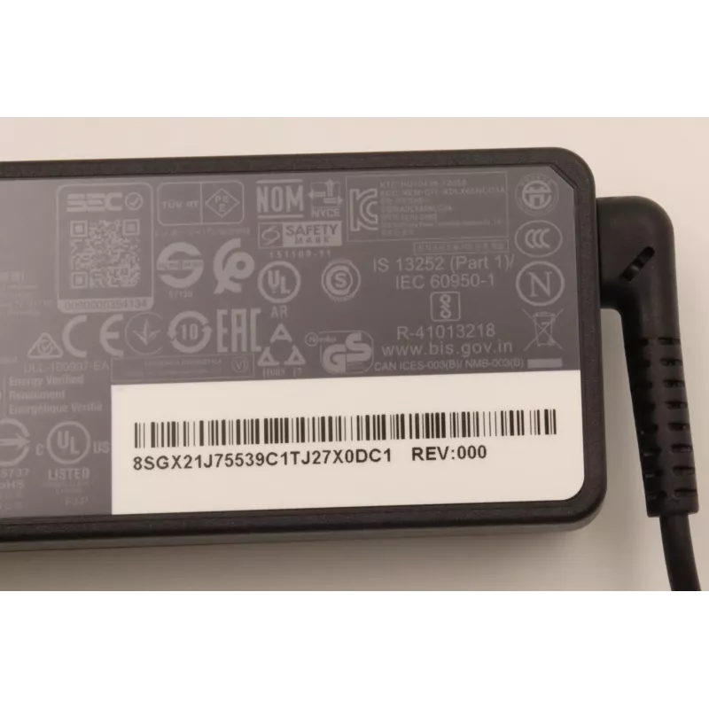 Lenovo 5A11H02883 voeding indoor 65 W zwart