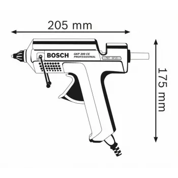 Bosch GKP 200 CE lijmpistool blauw 500 W