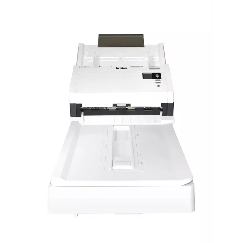 Avision ADF-scanner AD345GFWN — A4, 1200 x 1200 dpi, CIS, 100-vels ADF, duplex, wit