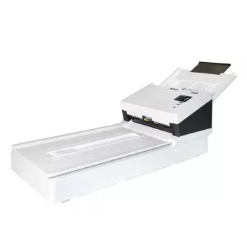 Avision ADF-scanner AD345GFWN — A4, 1200 x 1200 dpi, CIS, 100-vels ADF, duplex, wit
