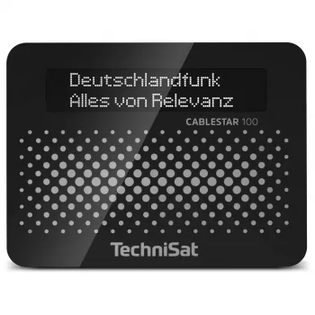 TechniSat CABLESTAR 100 DAB+ Radiotuner, zwart