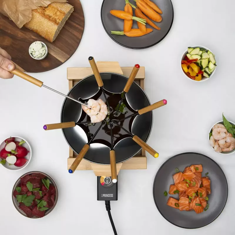 Fondueset Princess 01.173025.01.001 Pure zwart