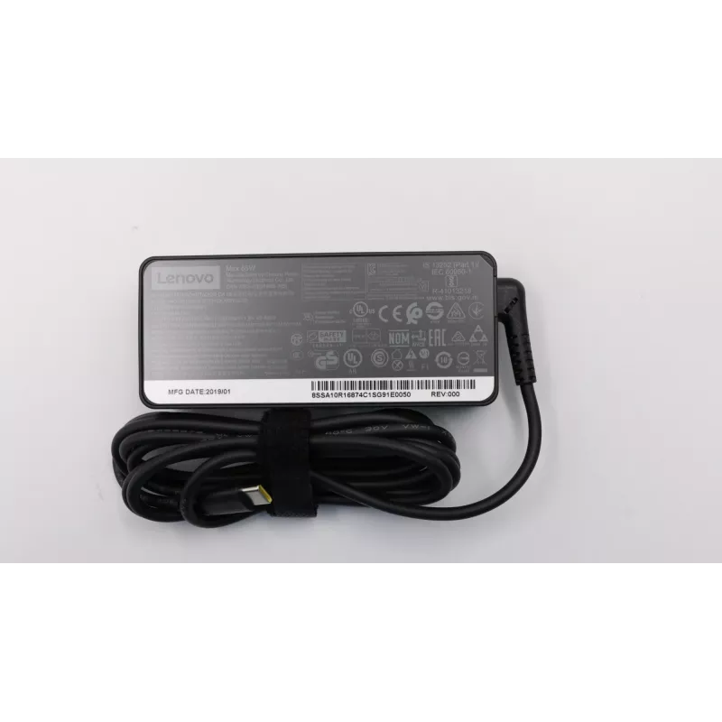 Lenovo 02DL128 voeding indoor 65 W zwart