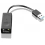 Lenovo ThinkPad USB 3.0 Ethernet-adapter, RJ-45-aansluiting op volledige grootte met status-LED's (03X6840 / 4X90E51405)