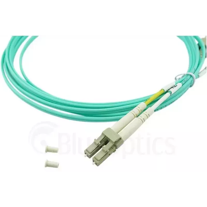 BlueOptics 050502T512000050M-BO Duplex glasvezel patchkabel, LC/UPC naar LC/UPC, OM3 50/125 µm, 50 m, beige