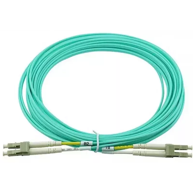 BlueOptics 050502T512000050M-BO Duplex glasvezel patchkabel, LC/UPC naar LC/UPC, OM3 50/125 µm, 50 m, beige