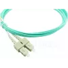 BlueOptics 055702K512000015M-BO Duplex glasvezel patchkabel, LC/UPC naar SC/UPC, OM3 50/125 µm, 15 m, beige