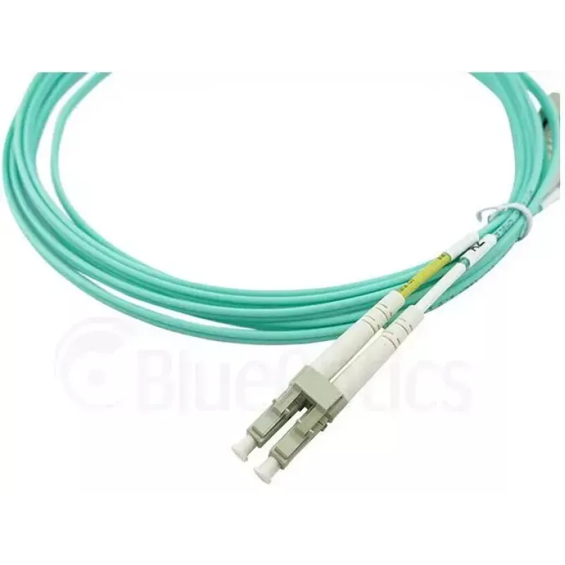 BlueOptics 055702K512000015M-BO Duplex glasvezel patchkabel, LC/UPC naar SC/UPC, OM3 50/125 µm, 15 m, beige