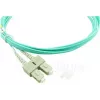 BlueOptics 055702K512000015M-BO Duplex glasvezel patchkabel, LC/UPC naar SC/UPC, OM3 50/125 µm, 15 m, beige