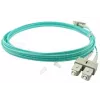 BlueOptics 055702K512000015M-BO Duplex glasvezel patchkabel, LC/UPC naar SC/UPC, OM3 50/125 µm, 15 m, beige