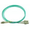 BlueOptics 055702K512000015M-BO Duplex glasvezel patchkabel, LC/UPC naar SC/UPC, OM3 50/125 µm, 15 m, beige