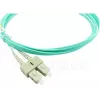 BlueOptics 055702K512000030M-BO Duplex glasvezel patchkabel, LC/UPC naar SC/UPC, OM3 50/125 µm, 30 m, beige