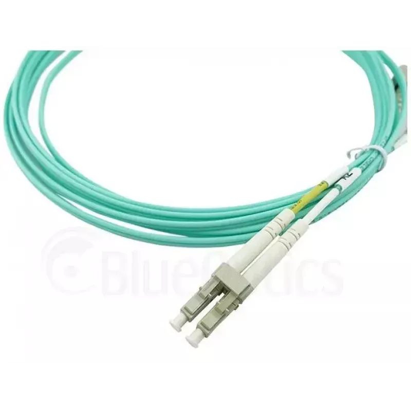 BlueOptics 055702K512000030M-BO Duplex glasvezel patchkabel, LC/UPC naar SC/UPC, OM3 50/125 µm, 30 m, beige