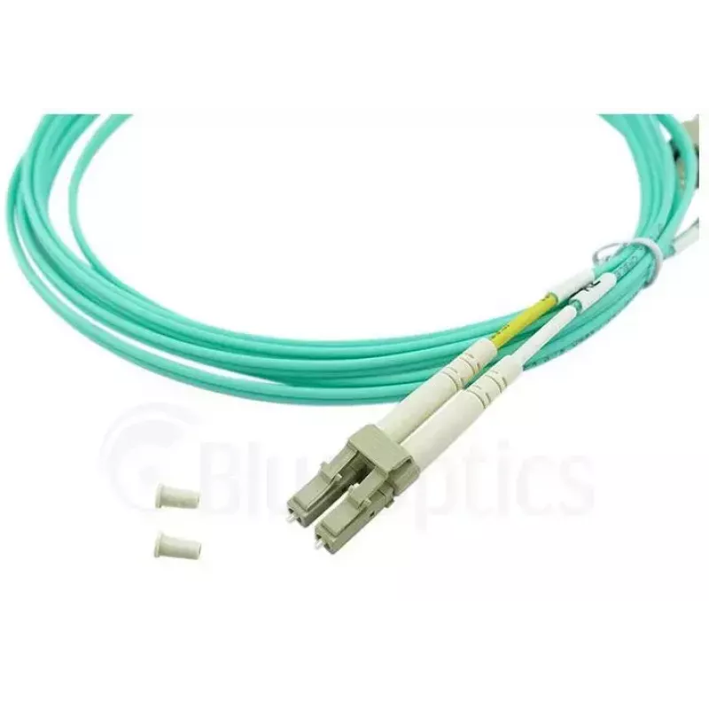 BlueOptics 055702K512000030M-BO Duplex glasvezel patchkabel, LC/UPC naar SC/UPC, OM3 50/125 µm, 30 m, beige