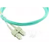 BlueOptics 055702K512000030M-BO Duplex glasvezel patchkabel, LC/UPC naar SC/UPC, OM3 50/125 µm, 30 m, beige