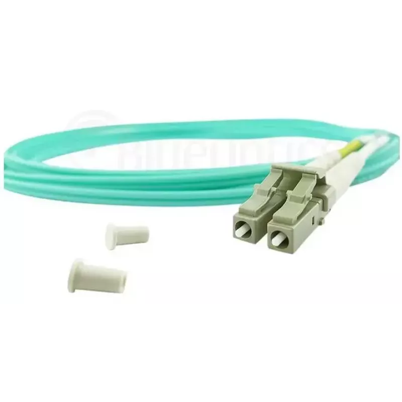 BlueOptics 055702K512000030M-BO Duplex glasvezel patchkabel, LC/UPC naar SC/UPC, OM3 50/125 µm, 30 m, beige