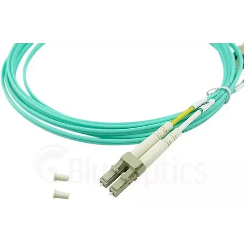 BlueOptics 055702K512000050M-BO Duplex glasvezel patchkabel, LC/UPC naar SC/UPC, OM3 50/125 µm, 50 m, beige