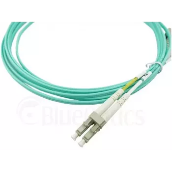 BlueOptics 055702K512000050M-BO Duplex glasvezel patchkabel, LC/UPC naar SC/UPC, OM3 50/125 µm, 50 m, beige