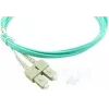 BlueOptics 055702T512000015M-BO Duplex glasvezel patchkabel, LC/UPC naar SC/UPC, OM3 50/125 µm, 15 m, beige