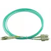 BlueOptics 055702T512000015M-BO Duplex glasvezel patchkabel, LC/UPC naar SC/UPC, OM3 50/125 µm, 15 m, beige