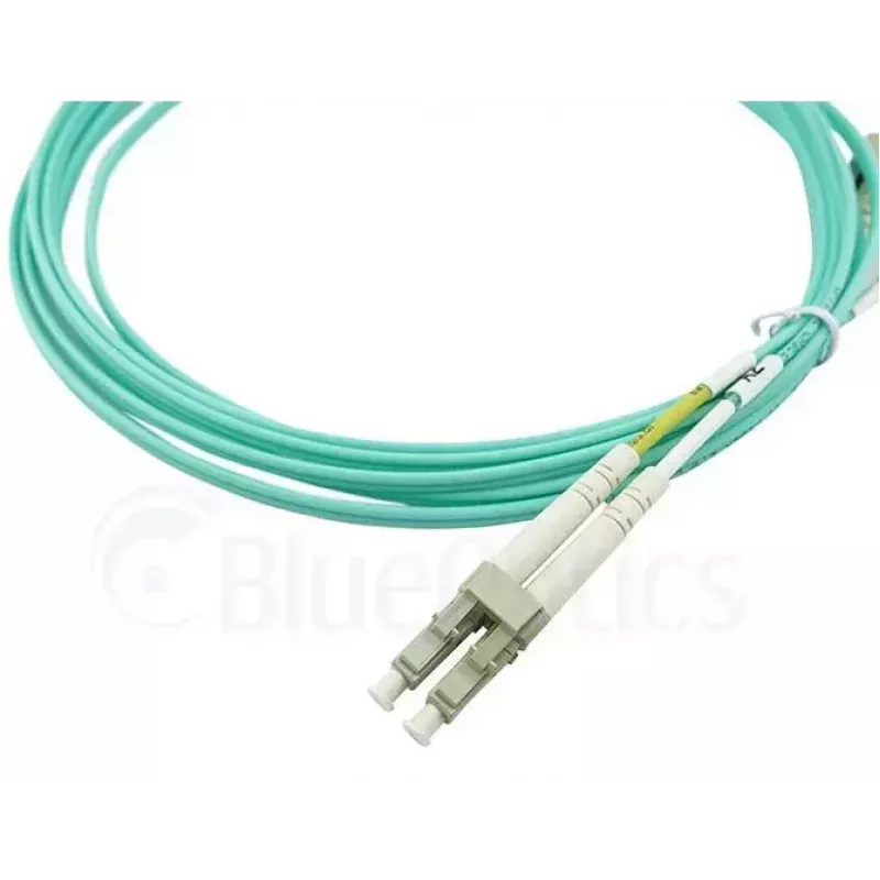 BlueOptics 055702T512000020M-BO Duplex glasvezel patchkabel, LC/UPC naar SC/UPC, OM3 50/125 µm, 20 m, beige