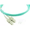 BlueOptics 055702T512000020M-BO Duplex glasvezel patchkabel, LC/UPC naar SC/UPC, OM3 50/125 µm, 20 m, beige