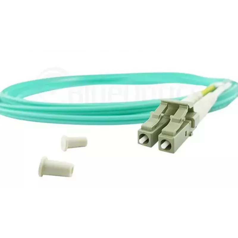 BlueOptics 055702T512000020M-BO Duplex glasvezel patchkabel, LC/UPC naar SC/UPC, OM3 50/125 µm, 20 m, beige