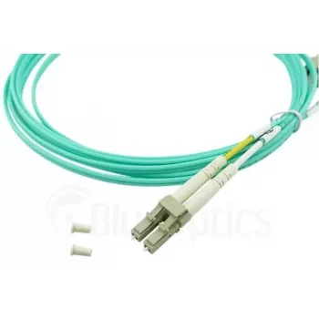 BlueOptics 055702T512000020M-BO Duplex glasvezel patchkabel, LC/UPC naar SC/UPC, OM3 50/125 µm, 20 m, beige