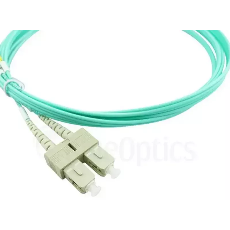 BlueOptics 055702T512000030M-BO Duplex glasvezel patchkabel, LC/UPC naar SC/UPC, OM3 50/125 µm, 30 m, beige