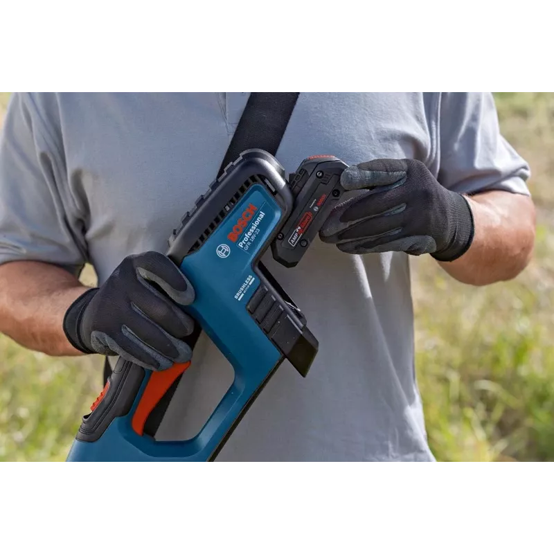 Bosch GFR 18V-23 PROFESSIONAL 33 cm accu zwart, blauw, rood