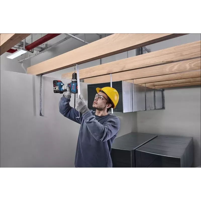 Bosch GSB 18V-65 Professional accu-klopboor-schroefmachine, 18 V, Solo (zonder accu en lader), L-BOXX, blauw